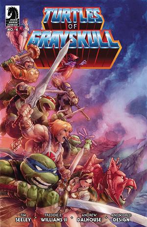 Masters Of Universe Tmnt Turtles Of Grayskull #4 CVR C PENIC cover