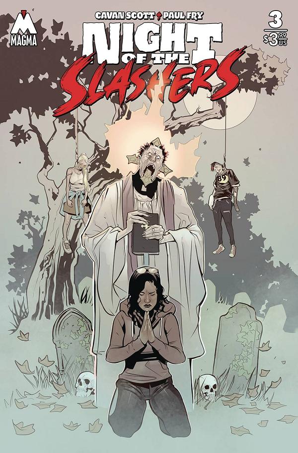 Night Of The Slashers #3 cover by Paul Fry