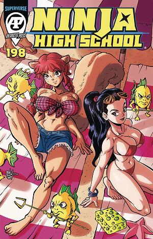 Ninja High School #198 cover