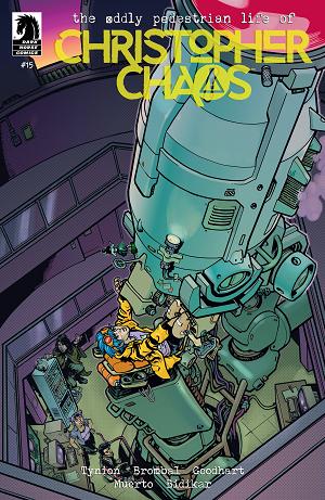 Oddly Pedestrian Life Christopher Chaos #15 CVR B BOND cover