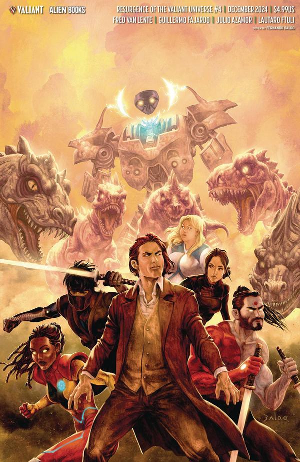 Resurgence #4 variant cover by Fernando Baldo