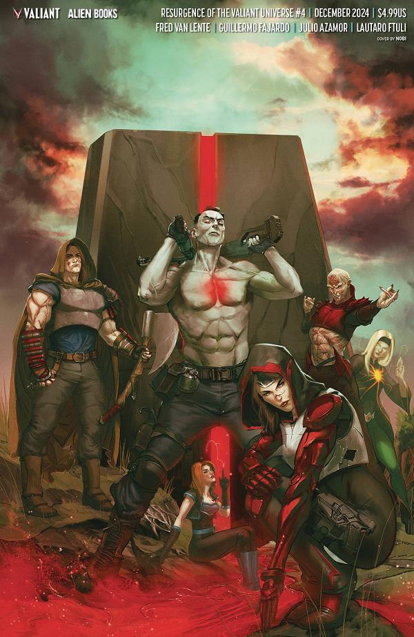 Resurgence #4 variant cover by Nobi