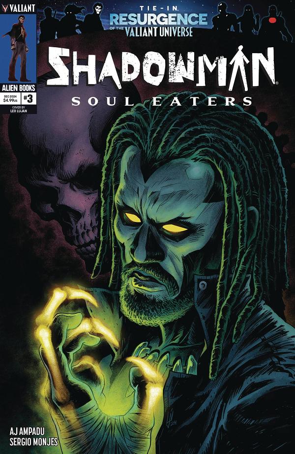 Shadowman Soul Eaters #3 cover by Leo Lujan