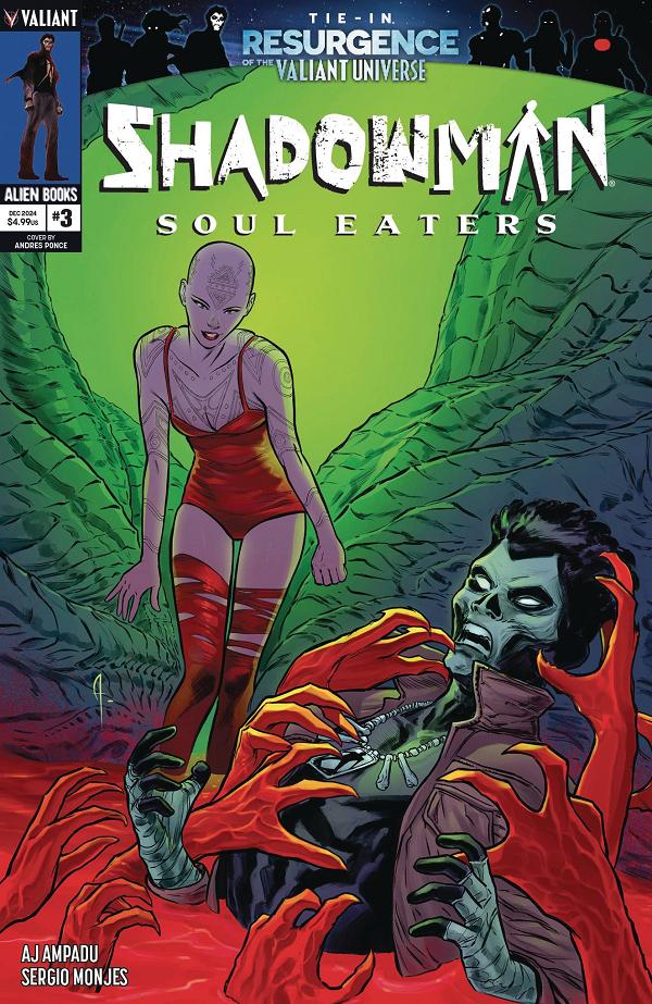 Shadowman Soul Eaters #3 variant cover by German Ponce
