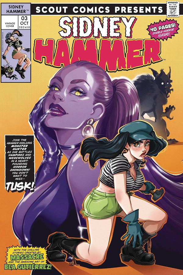 Sidney Hammer #3 cover
