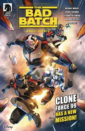 Star Wars Bad Batch Ghost Agents #1 CVR A FAVOCCIA cover
