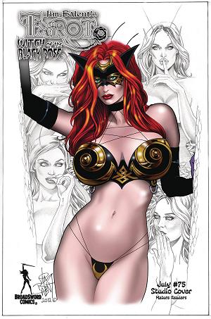 Tarot Witch Of The Black Rose #75 cover