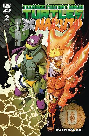 Teenage Mutant Ninja Turtles X Naruto #2 CVR A JIMENEZ cover
