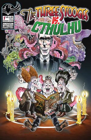 The Three Stooges Vs Cthulhu #1 CVR B PACHECO (O/A) cover