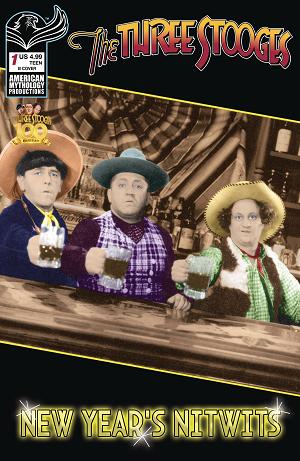 Three Stooges New Years Nitwits #1 CVR B COLOR PHOTO cover