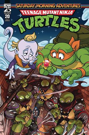 Tmnt Saturday Morning Adv #20 CVR A MYER cover