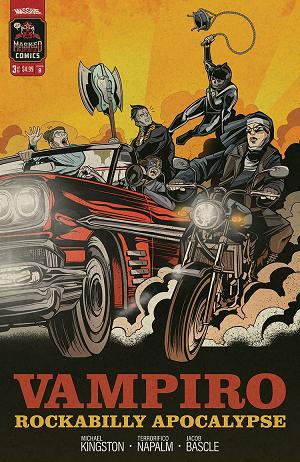 Vampiro Rockabilly Apocalypse #3 CVR B NAPALM (MR) cover
