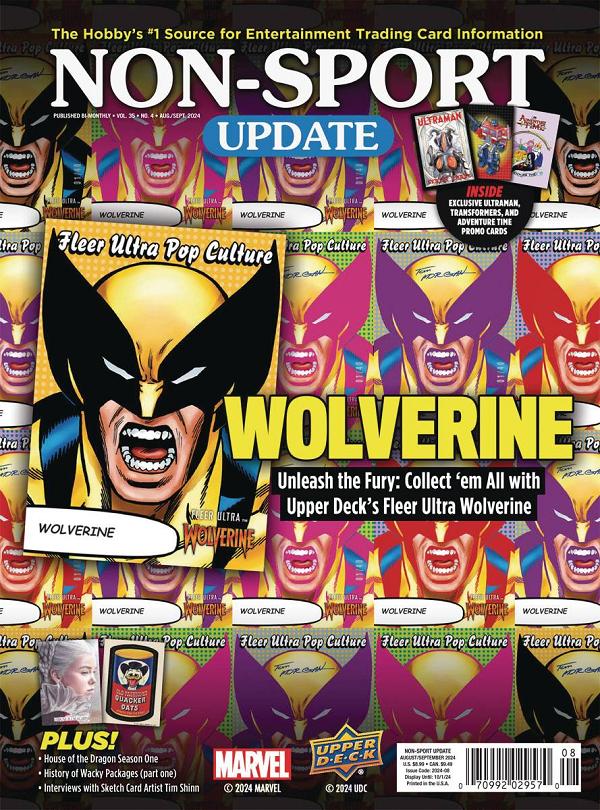 Non Sport Update Vol 35 #6 cover