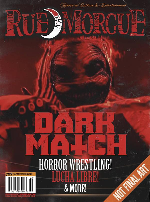 Rue Morgue Magazine #222 cover