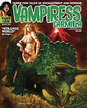 Vampiress Carmilla Magazine #25 cover