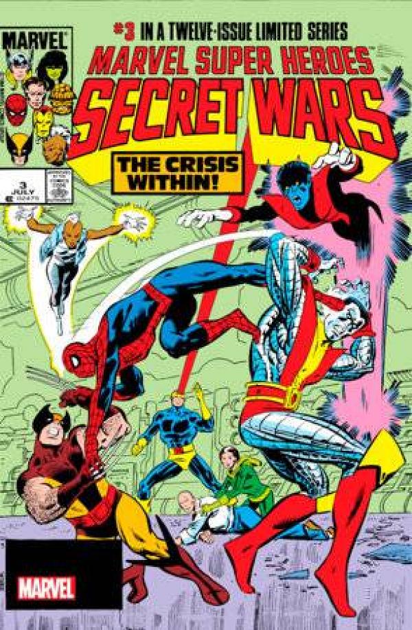 Marvel Super Heroes: Secret Wars #3  cover