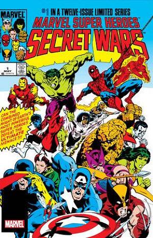 Marvel Super Heroes: Secret Wars #1 FACSIMILE EDITION FOIL cover