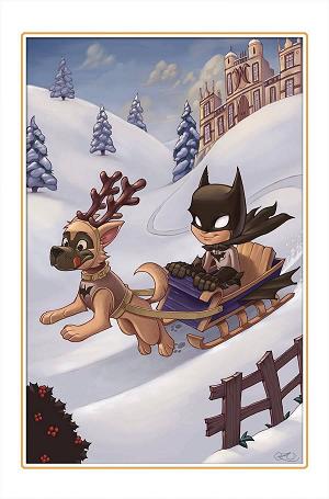 Batman #157 CVR D CHRISSIE ZULLO DC WINTER WONDERLAND CSV cover