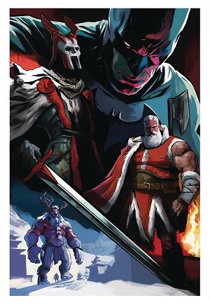 Batman Santa Silent Knight Returns #2 CVR B BLISS CSV cover