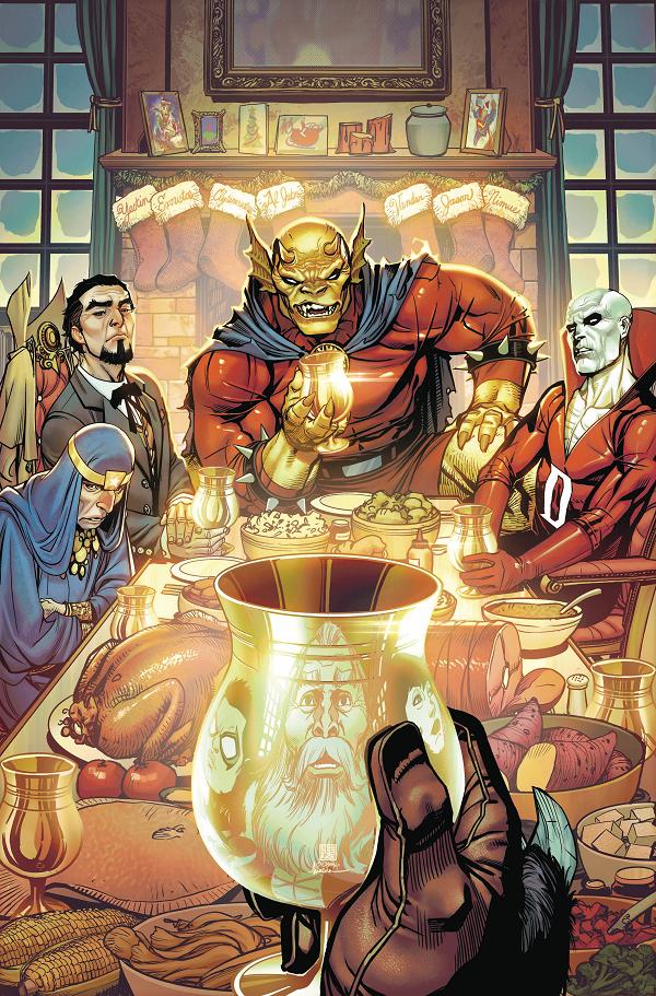 Batman Santa Silent Knight Returns #2 CVR A CHANG cover