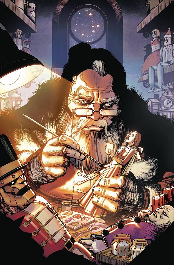 Batman Santa Silent Knight Returns #3 CVR A CHANG cover