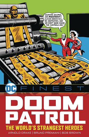 Dc Finest Doom Patrol The Worlds Strangest Heroes Tp cover