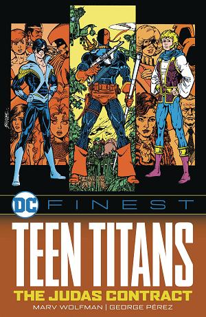 Dc Finest Teen Titans The Judas Contract Tp cover