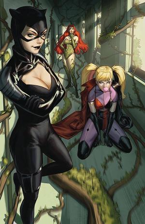 Gotham City Sirens Uncovered #1 CVR C OS CVR C EJIKURE cover