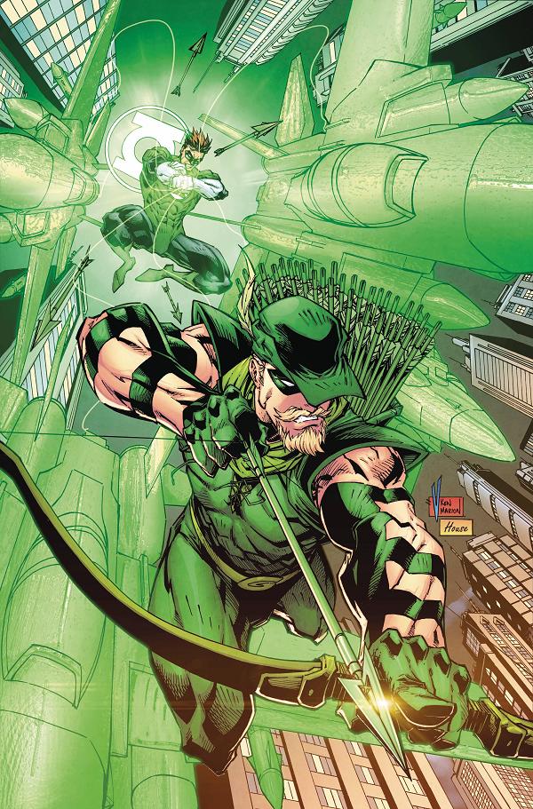 Green Lantern Arrow Worlds Finest Special #1 CVR C MARION cover