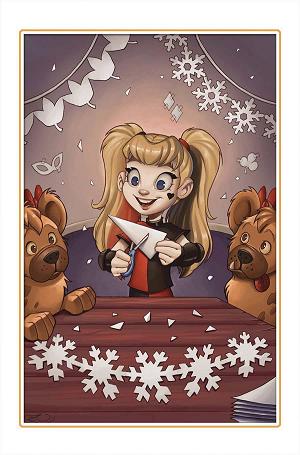 Harley Quinn #46 CVR D ZULLO DC WINTER WONDERLAND CSV cover