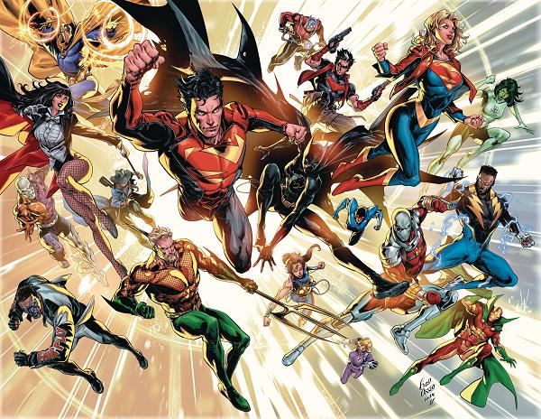 Justice League Unlimited #2 variant cover