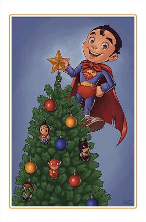 Superman #21 CVR E CHRISSIE ZULLO DC WINTER WONDERLAND CSV cover