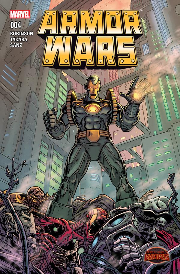 Armor Wars (2015) #4  cover