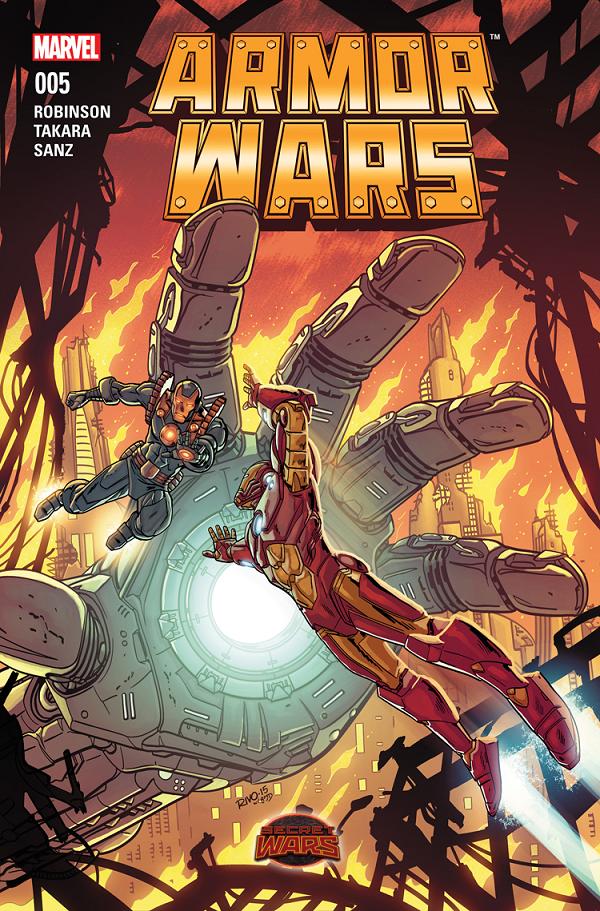 Armor Wars (2015) #5  cover