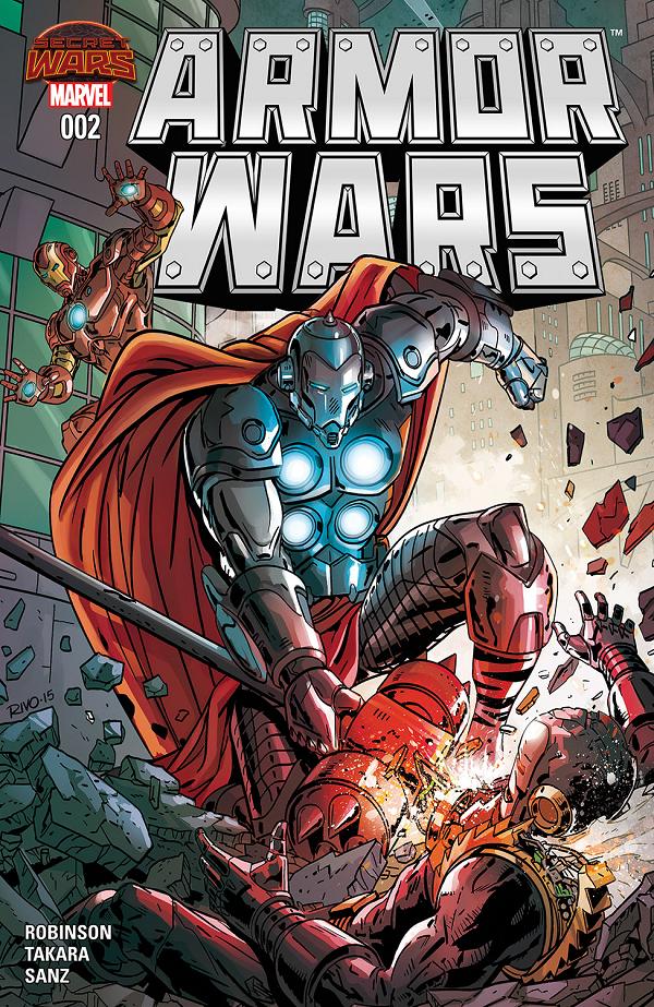 Armor Wars (2015) #2  cover