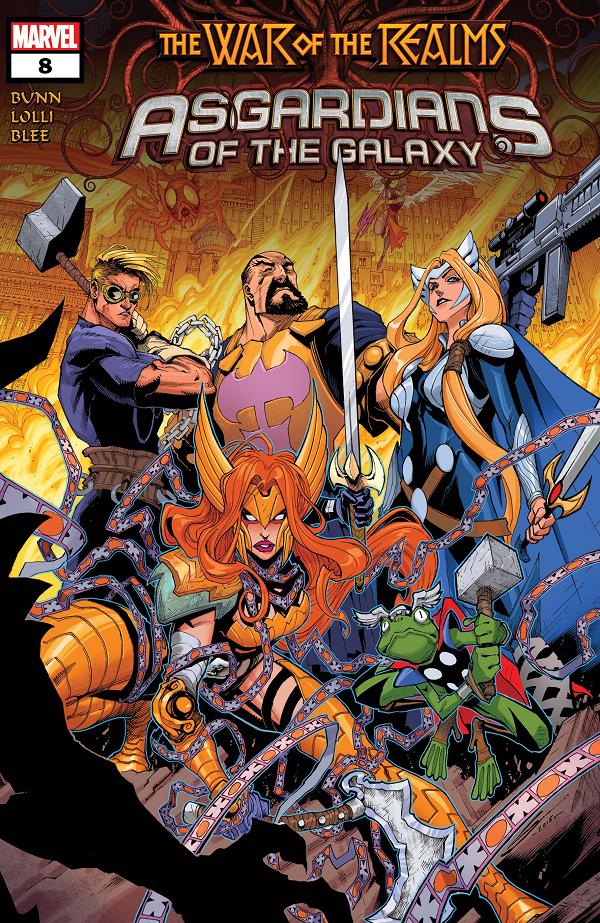Asgardians Of The Galaxy (2018) #8 cover