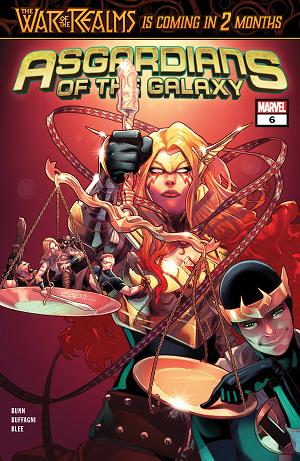 Asgardians Of The Galaxy (2018) #6 cover