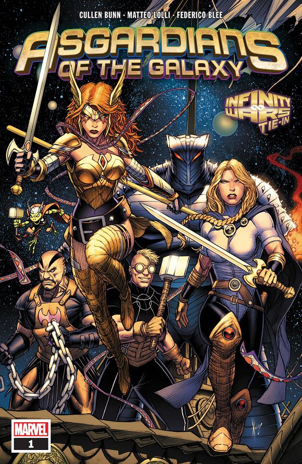 Asgardians Of The Galaxy (2018) #1  cover