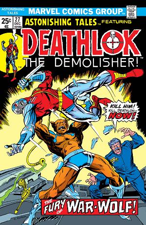 Astonishing Tales #27 cover