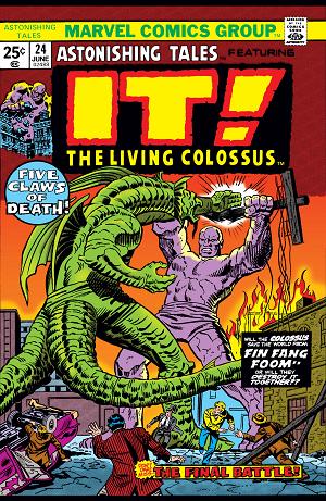 Astonishing Tales #24 cover