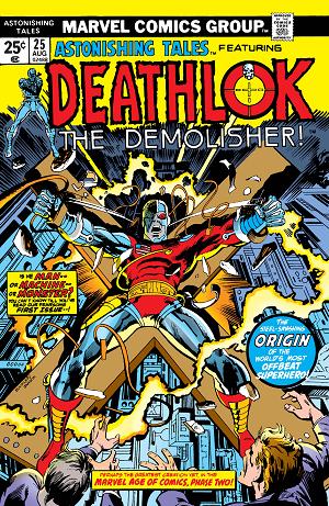 Astonishing Tales #25 cover