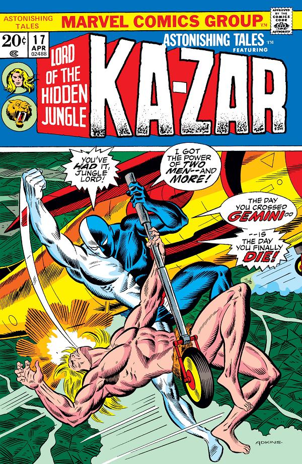 Astonishing Tales #17  cover