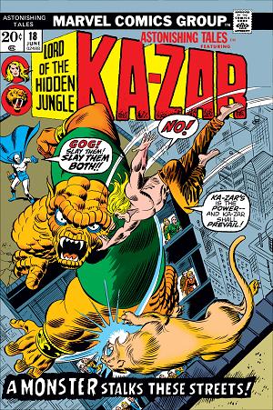 Astonishing Tales #18 cover