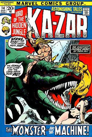 Astonishing Tales #14  cover