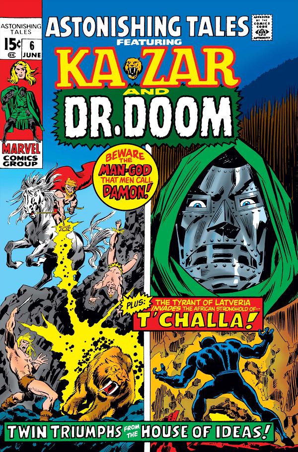 Astonishing Tales #6  cover