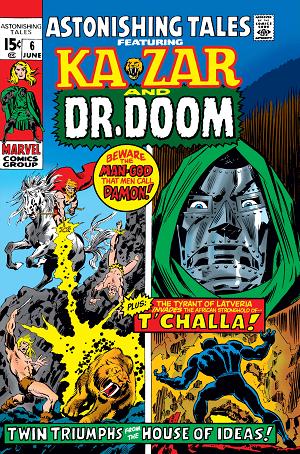 Astonishing Tales #6 cover