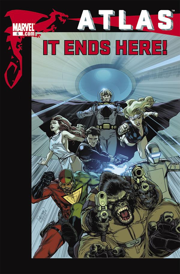 Atlas (2010) #5 cover