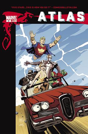 Atlas (2010) #2 cover