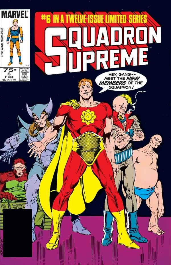 Squadron Supreme (1985) #6 cover