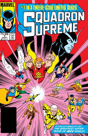 Squadron Supreme (1985) #1 cover